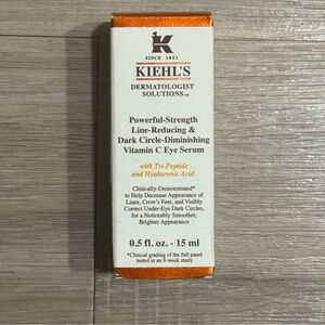 Kiehl's Powerful Strength Line Reducing Dark Circle Vitamin C Eye Serum 0.5oz